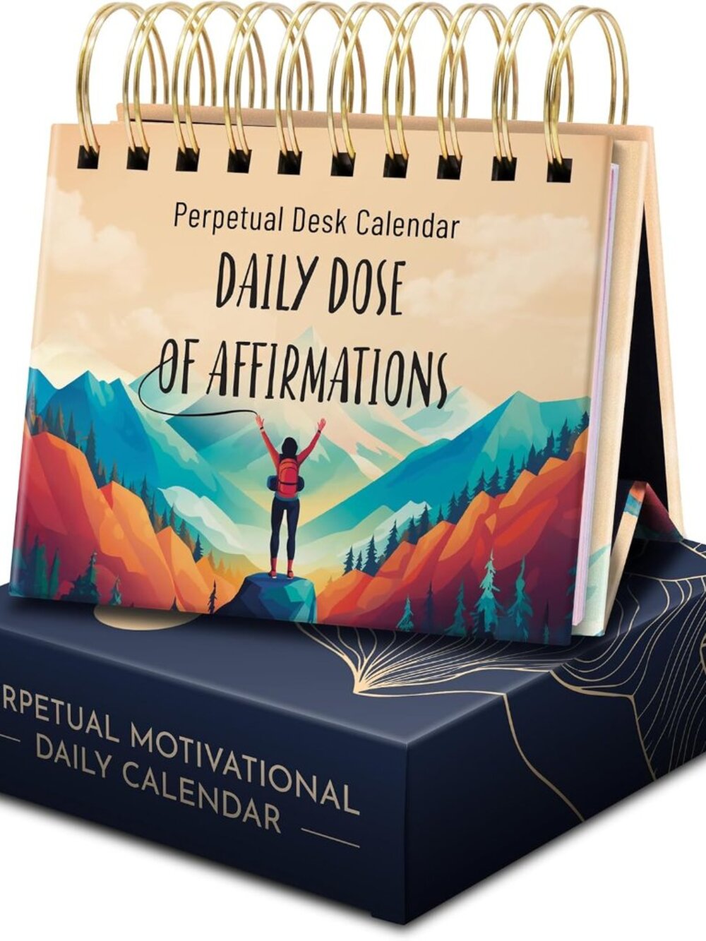 Daily Affirmations For Women Perpetual Flip With 366 Positive Affirmations And